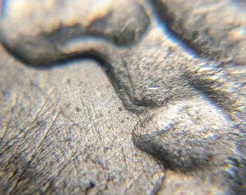 1964-D DIE CLASH US MINT ERROR ROOSEVELT SILVER DIME HOT LIPS - Picture 12 of 12