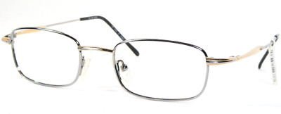 DANIEL HECHTER PARIS DH. 321-2386 SILVER / GOLD EYEGLASSES 47-19-140mm (NOTES)