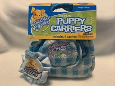 ZHU ZHU PUPPIES BLUE STYLIN' PUPPY CARRIERS - New