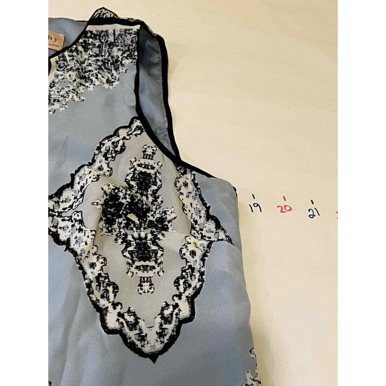 VETEMENTS 161101 Abito Filosofia Blu 8 Medium Donna Repubblica Abbigliamento Senza Maniche