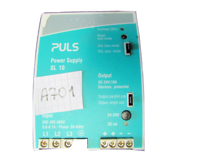 PLUS NETZTEIL SL 10.300 Input: REV.B EINGANG3AC 400-500V 0.8A 50/60Hz (A701)