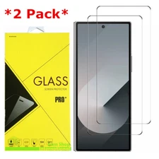 2-Pack Premium Real Tempered Glass Screen Protector For Samsung Galaxy Z Fold 6