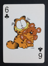 Hoyle Garfield and Friends Playing Card Garfield 6 Clubs