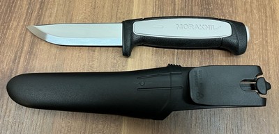 Morakniv Pro Robust Messer Carbon Stahl Schweden gefeilter Klingenrücken