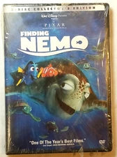 Finding Nemo DVD New Sealed 2-Disc Collectors Edition 2001 Pixar Disney