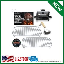 Stainless Steel Rack Set for Ninja Woodfire Outdoor Grill and Smoker with Waterp