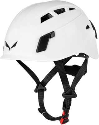 Salewa Kletterhelm Toxo Helm Farbe weiß  Klettersteig-Helm
