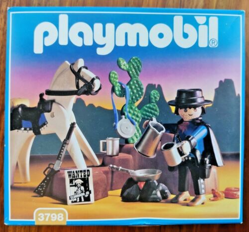 PLAYMOBIL 3798 BOUNTY HUNTER VINTAGE 1994 NEW IN BOX - Picture 1 of 7