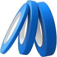 Blue Painters Tape 1/4" 1/2" 3/4" X 60 Yard Multi Size Pack Multi Surface Use 3
