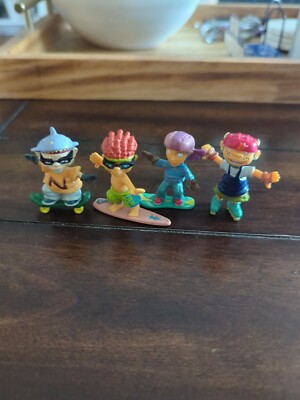 Vintage Nickelodeon Rocket Power Figurines 2003 Viacom VTG 1.75'' Toys