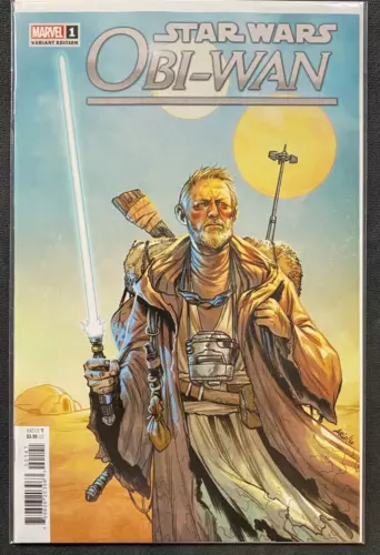 Star Wars Obi-Wan #1 1:25 Anindito RI Variant Marvel 2022 VF/NM Comics