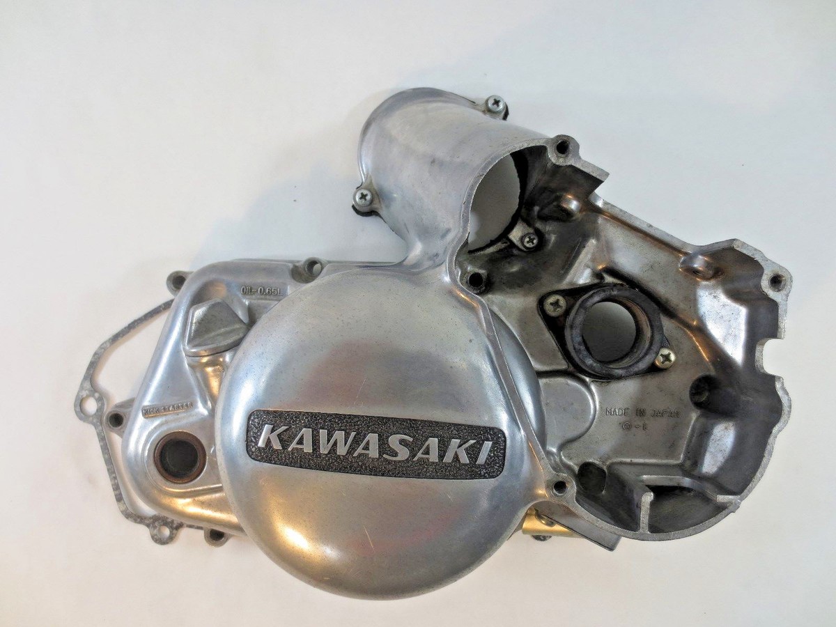 OEM KAWASAKI 76-79 KE125 Clutch Cover | eBay OEM KAWASAKI 76-79 KE125 Clutch Cover | eBay