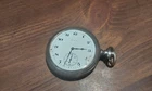 ANTIQUE ELGIN STERLING SIDEWINDER POCKET WATCH FOR REPAIR OR PARTS