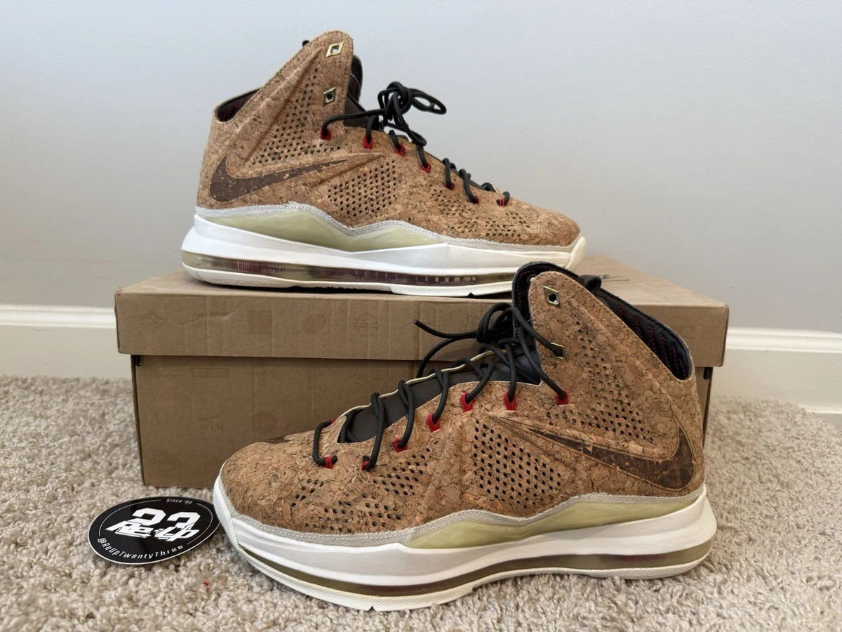 Nike LeBron 10 EXT QS Cork | eBay