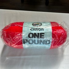 Caron One Pound Acrylic Yarn White 0501 Mediu...