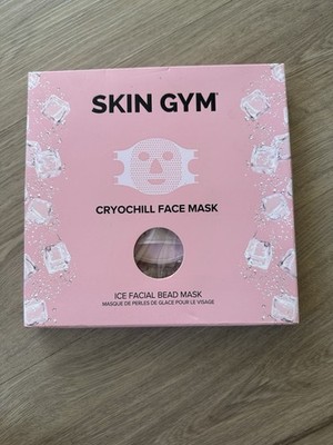 NEW Skin Gym CryoChill Ice Beaded Face Mask Pink NIB Facial Bead Mask