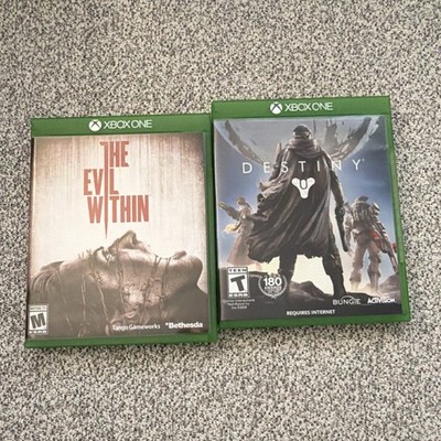 Microsoft Xbox One Game Cases - The Evil Within & Destiny DVD Keep Case