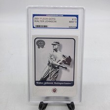 Top 10 Walter Johnson Baseball Cards 32