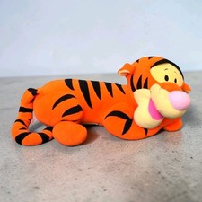 Vintage 2001 Fisher-Price Disney Lounging Tigger Plush Winnie the Pooh Tiger 24"