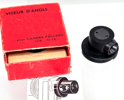 Paillard Bolex Right-Angle Viewer Attachment For H16 Or H8 Movie Cameras (+) USA