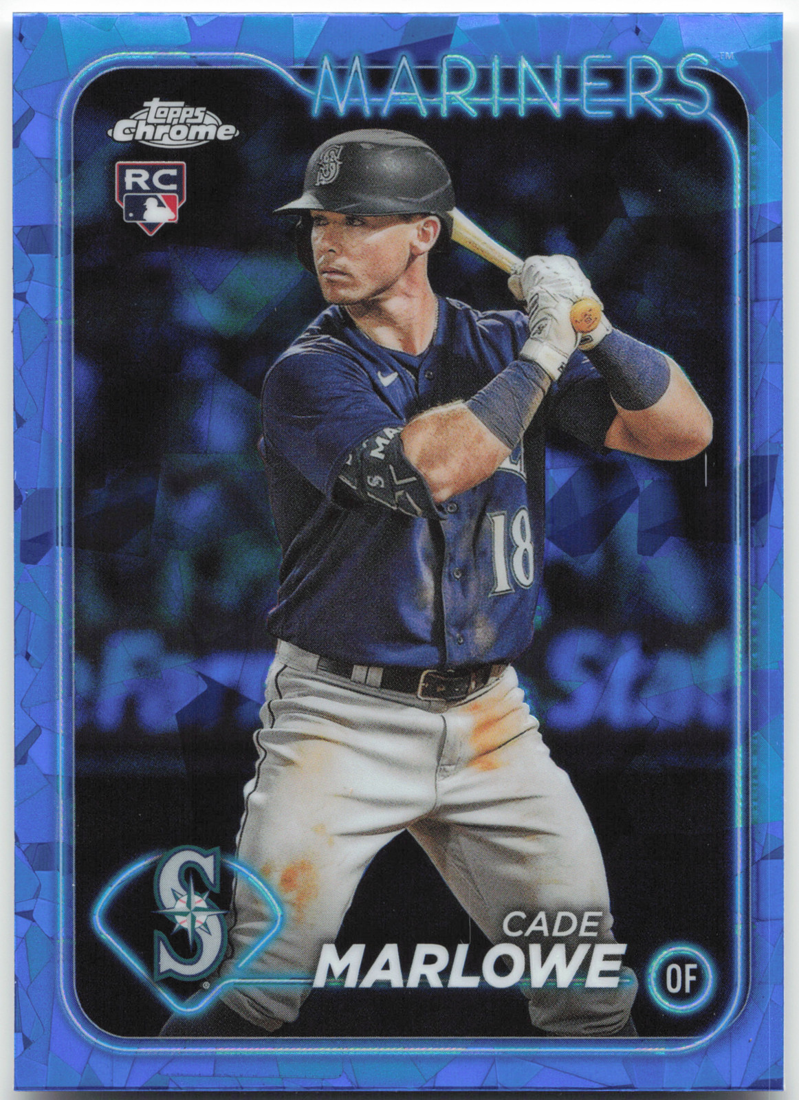 2024 Topps Chrome Sapphire Edition #286 Cade Marlowe RC