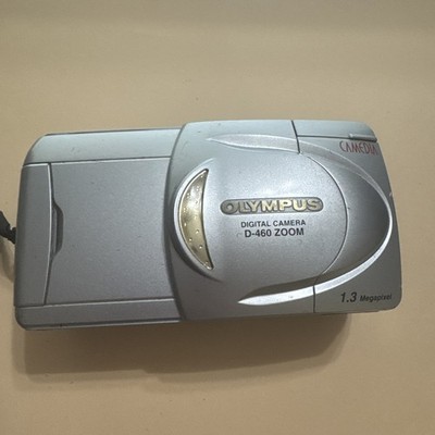 Olympus Camedia D-460 Zoom Digital Camera Silver 1.3MP Autofocus 3x Optical Zoom