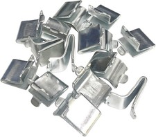 Adjustable Steel Pilaster Shelf Support Clips -14 Pieces