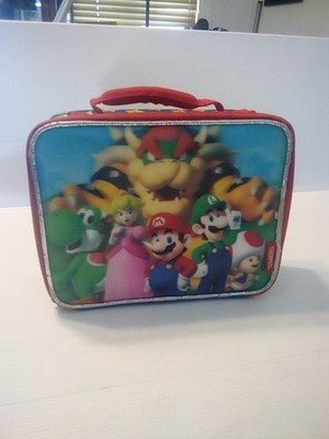 Super Mario Insulated Soft Lunch Box by Thermos Bowser Luigi Princess Yoshi
