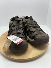 Eddie Bauer Men  s Hiking Sandals Size 10M Cedar Brown Closed Toe New w/ Tags