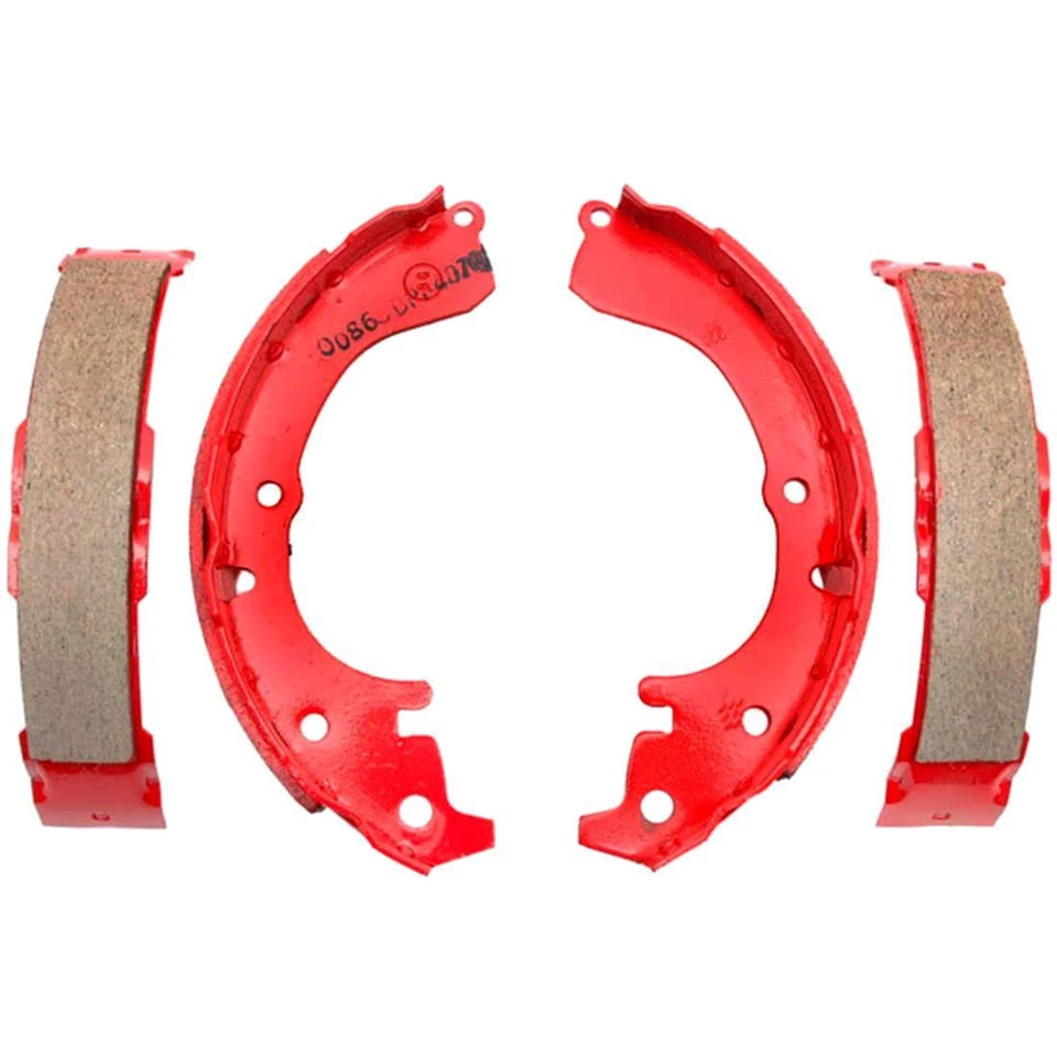 Tambores de freio traseiro e sapatas de freio kit de mola compatível com 1981-1984 Toyota Starlet - Imagem 2 de 4