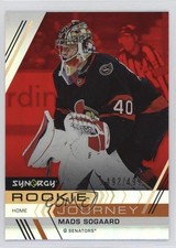 2022 Upper Deck Synergy Rookie Journey Red Home 492/499 Mads Sogaard #RJ-14 0r0m