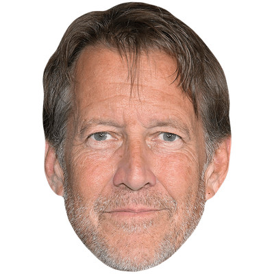 James Denton (Grey Beard) Celebrity Mask, Flat Card Face, Fancy Dress Mask