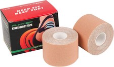 Beige Kinesiology Tape Muscle Support Elasticity Rock Tape 5Cm X 5M Uncut Rolls 3.12 per gallon