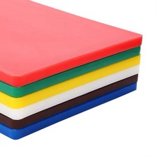 Professional Large Thick Catering Chopping Board Colour Coded Cutting Board 46MM