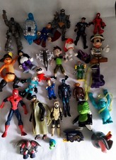 Bundle of Action Figure toys mixed joblot figures Star Wars Disney Marvel mixed