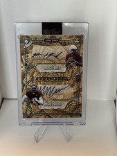 Marcel Reed Mario Craver DUAL AUTO 1/1 Wild Card Stacked Deck