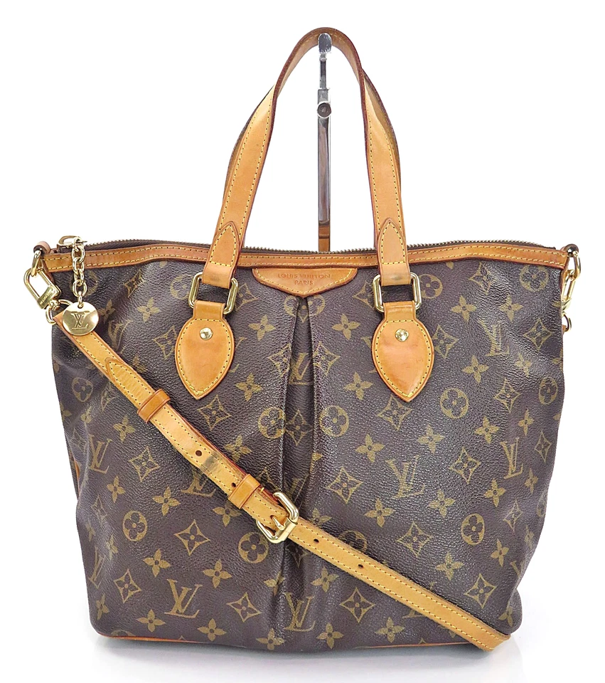 Auténtico bolso de hombro de mano bidireccional con monograma Palermo PM de Louis Vuitton #61266 Foto 2 de 4