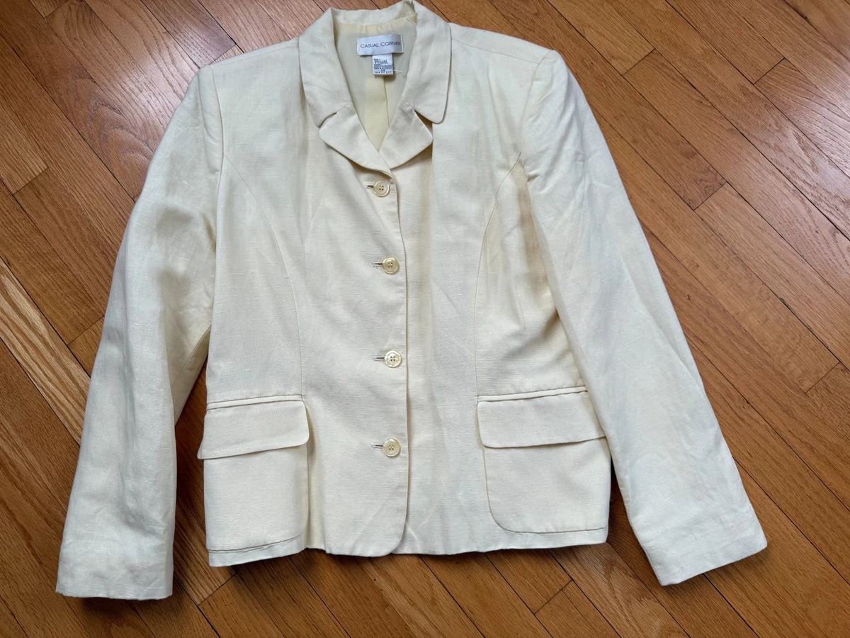 Linen Blazer Vintage Coats, Jackets & Vests for Women for sale | eBay