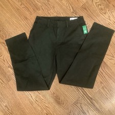 NWT Gap Downtown Women  s Khaki Mistletoe Green Pants Size 10T, Pre-owned