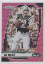 2024 Panini Prizm Pink Wave Prizm Joe Namath #228 HOF 15fy