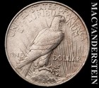 1924 Silver Peace Dollar - Almost Uncirculated+  Lustrous  No Reserve  #L6826 — photo 2