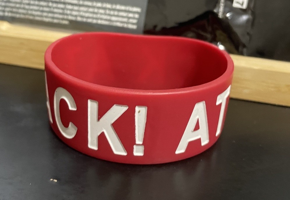 ATTACK ATTACK Band Bracelet 2000s Emo Screamo Met… - image 6