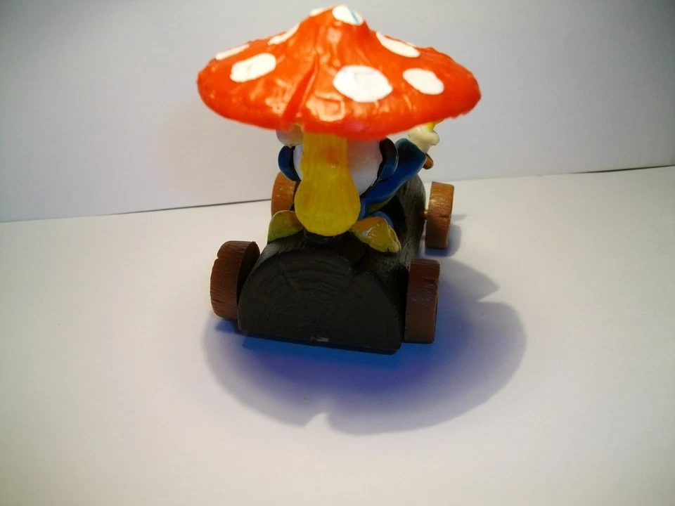 SMURF SCHLUMPF SCHTROUMPF VOITURE RONDIN VARIANTE HONG KONG 40232 - Photo 3/3
