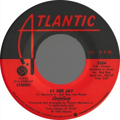 Goody Goody - #1 Dee Jay (7'', Single, Spe)