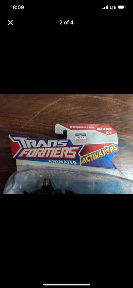 Sealed! TRANSFORMERS ANIMATED Activators Deluxe Decepticon LOCKDOWN 2008 TF1 - Image 3 of 4