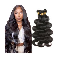 Body Wave Bundles Human Hair 30 30 30 inch Body Wave Human Hair Bun... Fast Ship
