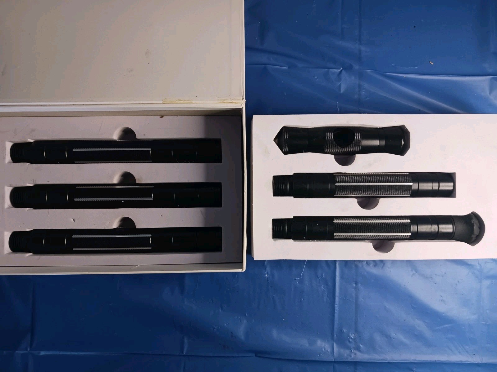  Family Survival Tactical Staff Walking Stick Trekking Pole  Excellent Condition