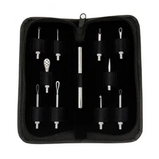 Professional Stainless Steel Blackhead Whitehead Extractor Tool Kit - AT14045x1