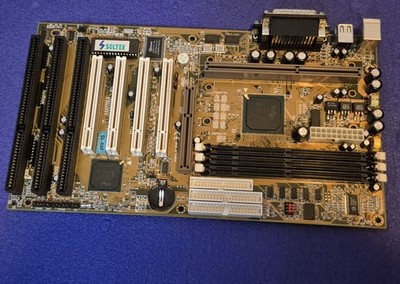 Retro Motherboard Soltek SL-66F -Vintage- Bastler, Sammler - ungetestet