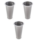  3 Pieces Coffee Filter Mesh Stainless Steel Tea Strainer Filters